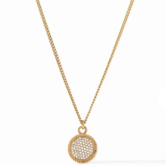 Julie Vos Jewelry - Julie Vos Fleur-de-Lis Solitaire necklace.